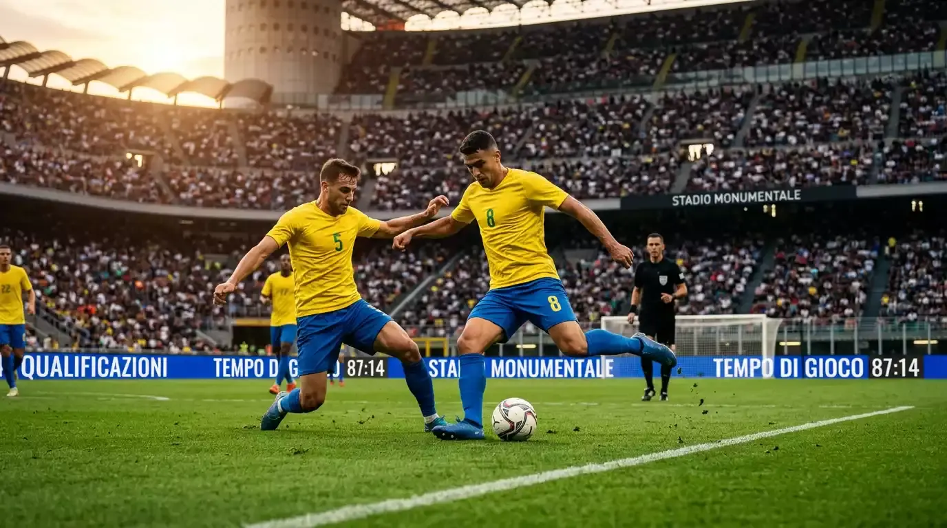 La Seleção brasiliana in maglia gialla durante le qualificazioni sudamericane al Mondiale 2026