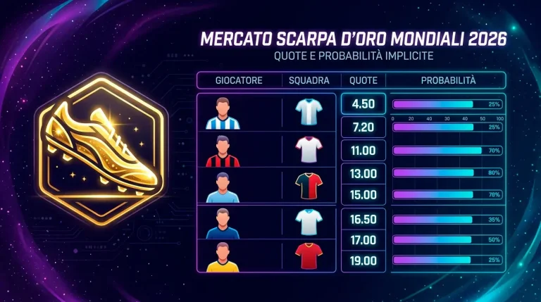 Quote Capocannoniere Mondiale 2026: chi segnerà di più