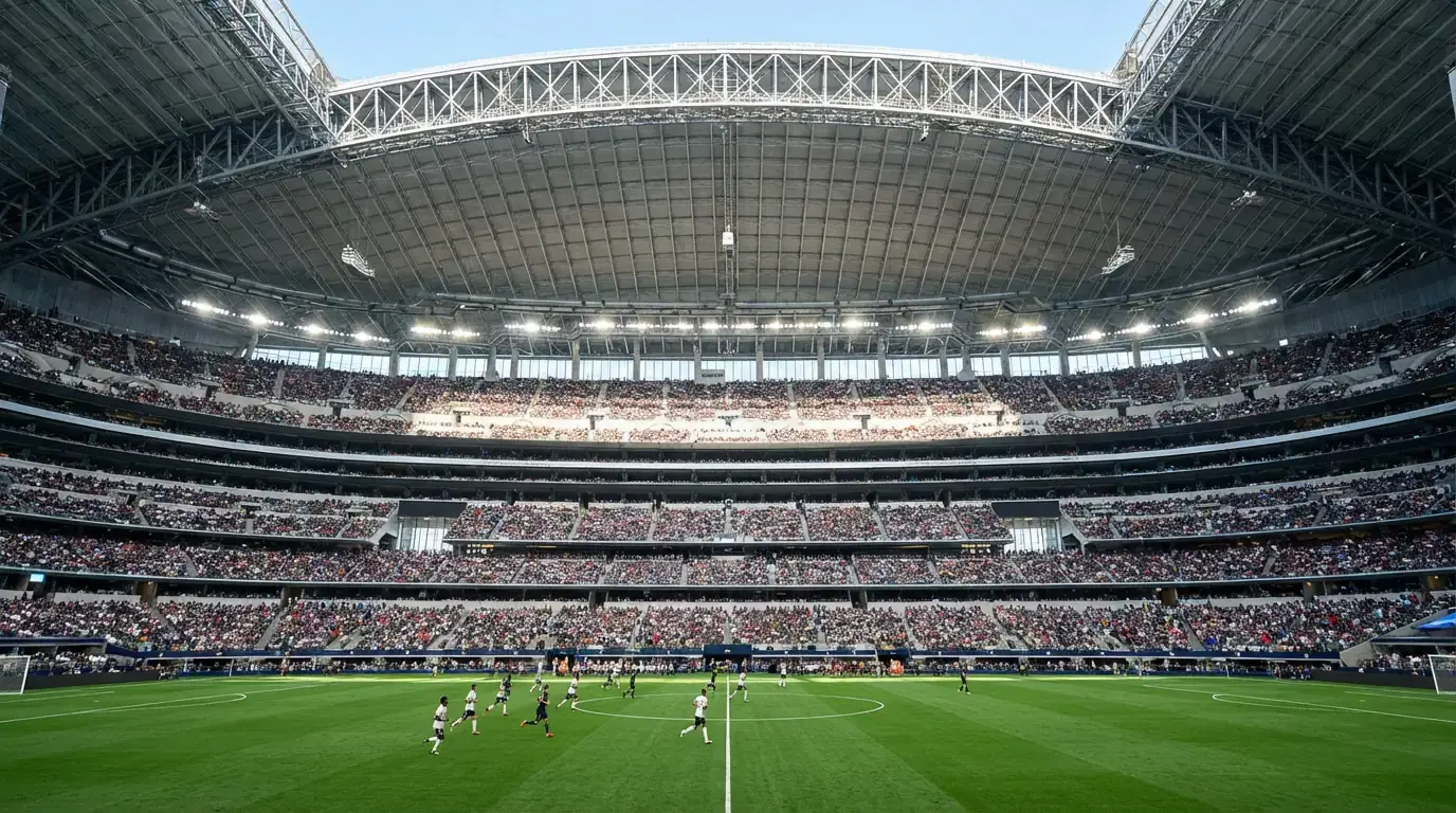 La nazionale statunitense USMNT come principale paese ospitante del Mondiale 2026